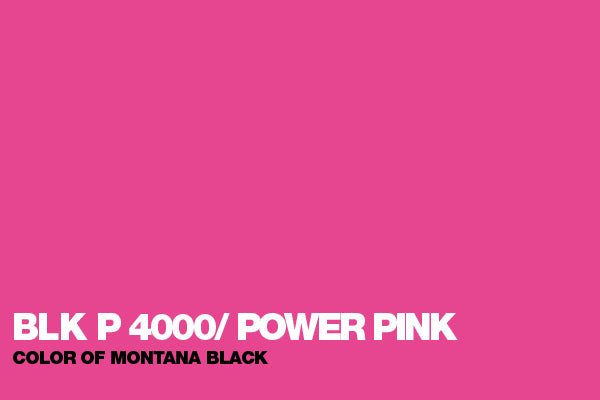 Black Cans P4000 Power Pink 400ml