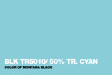 Black Cans TR5010 50% Tr. Cyan 400ml