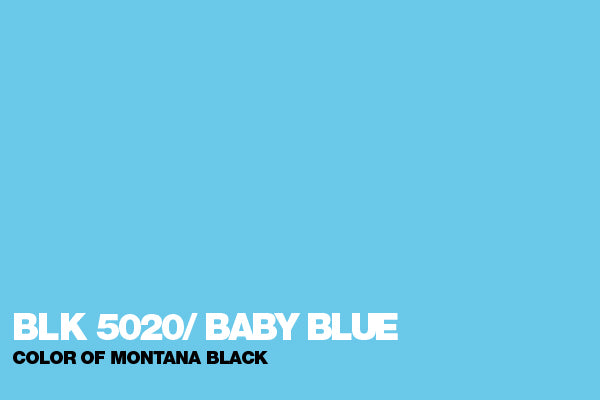 Black Cans 5020 Baby Blue