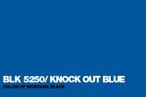 Black Cans 5250 Knock Out Blue 400ml