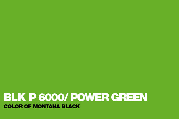 Black Cans P6000 Power Green