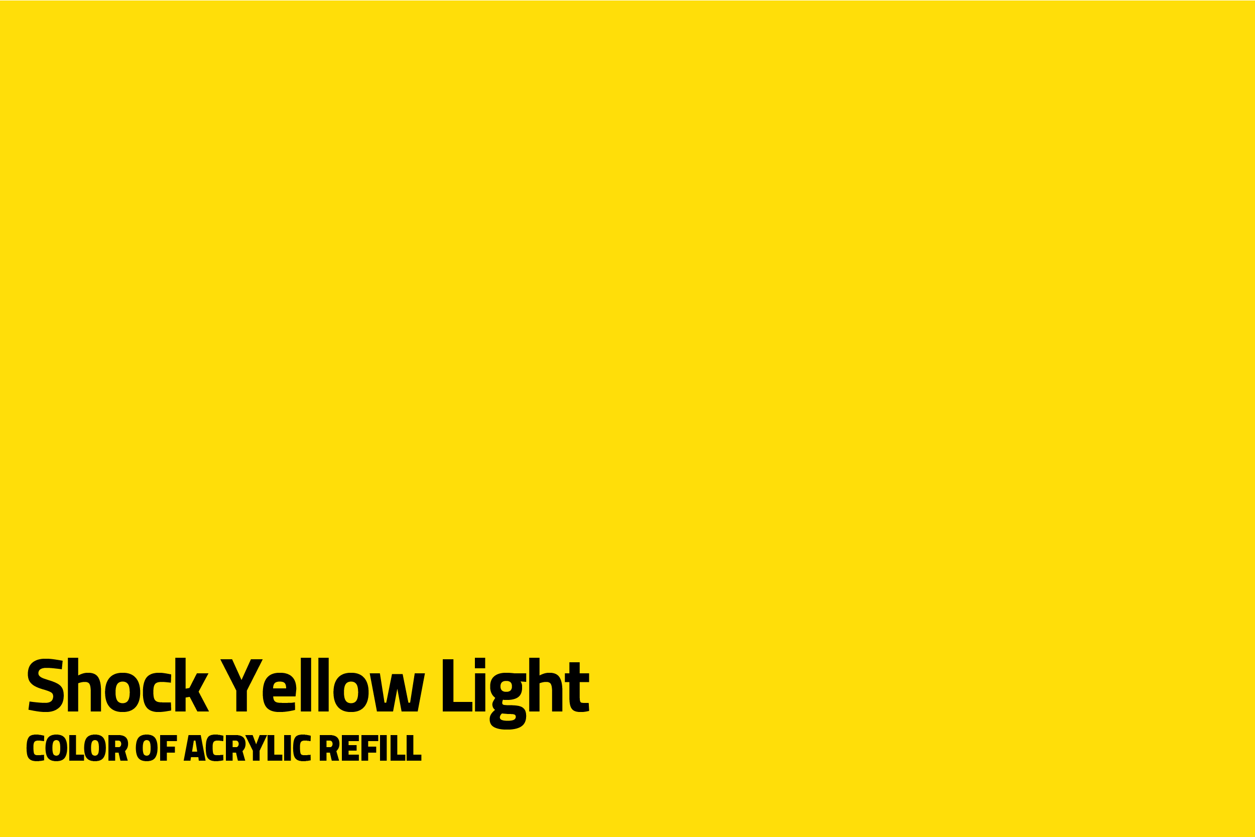 Refill - Sh. Yellow Light