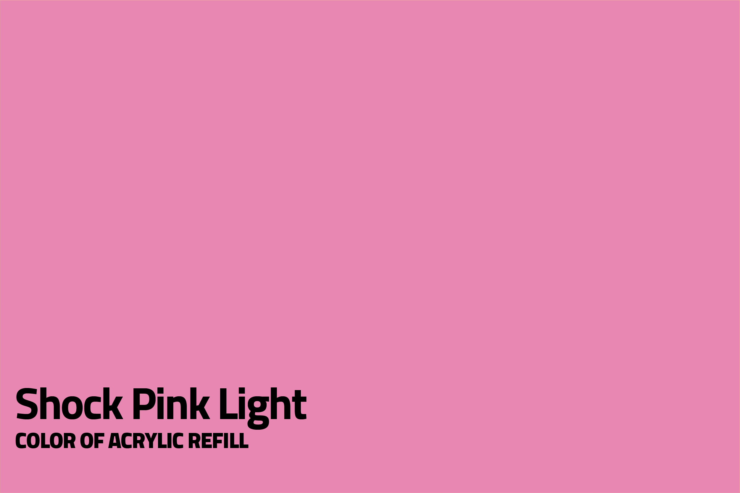Refill - Sh. Pink Light