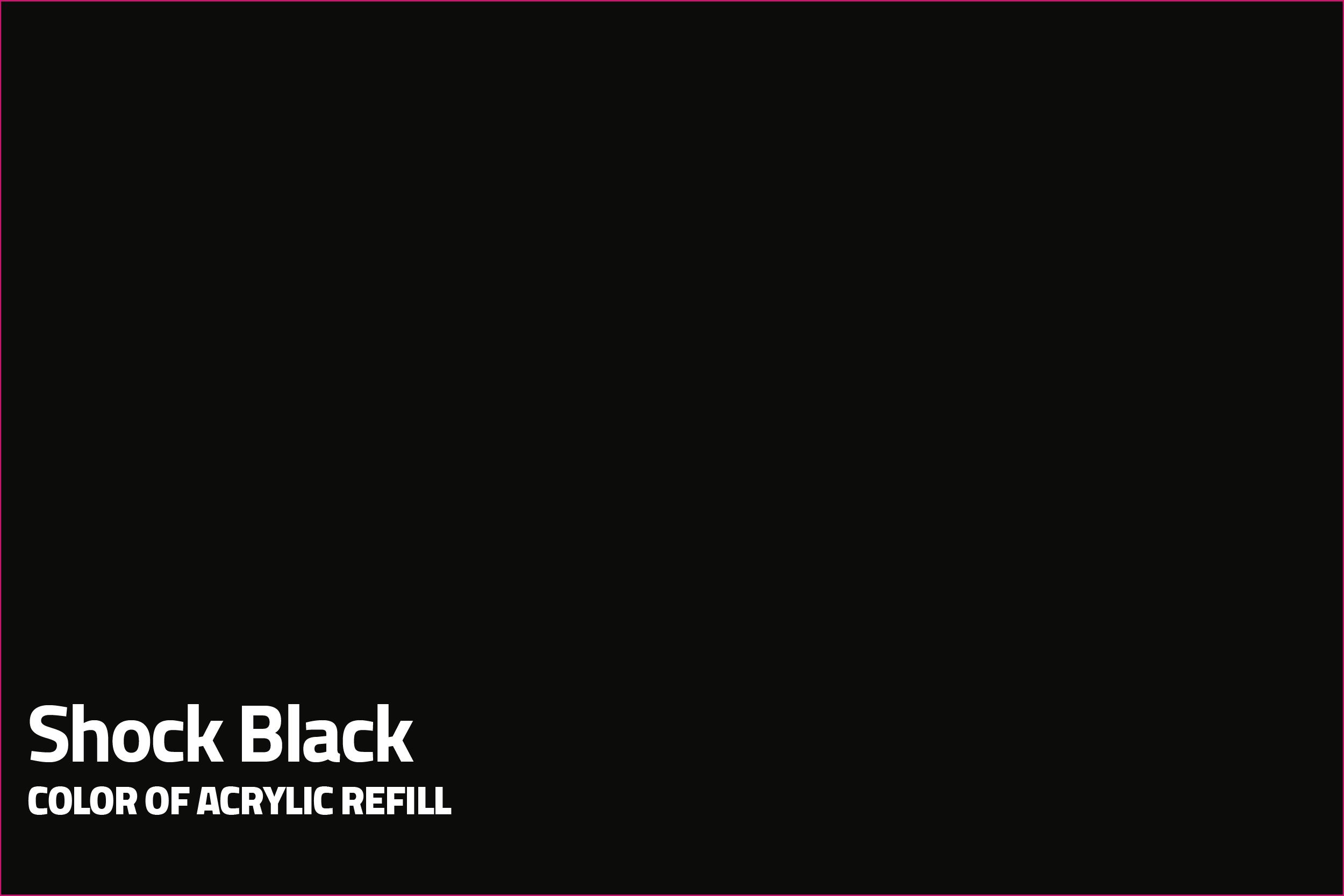 Refill - Sh. Black