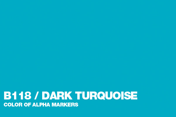 Alpha Brush B118 Dark Turquoise