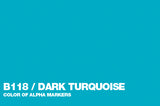 Alpha Design B118 Dark Turquoise