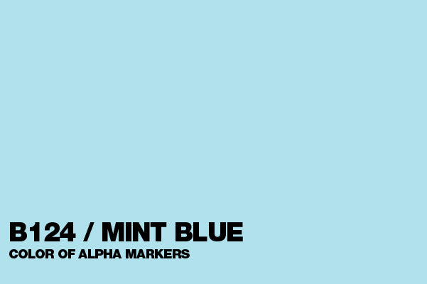 Alpha Design B124 Mint Blue