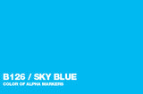 Alpha Brush B126 Sky Blue