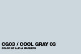 Alpha Brush CG03 Cool Gray 03