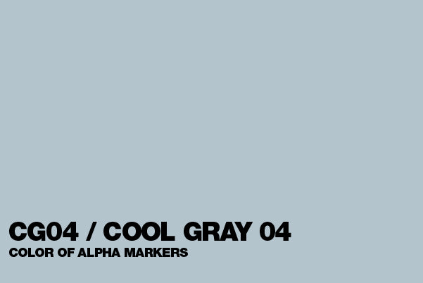 Alpha Design CG04 Cool Gray 04