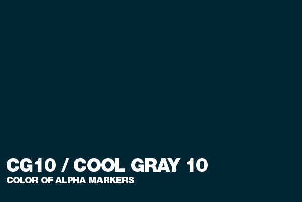 Alpha Design CG10 Cool Gray 10
