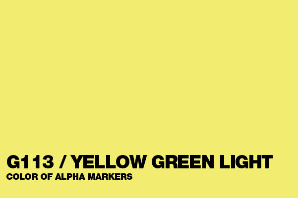Alpha Design G113 Yellow Green Light