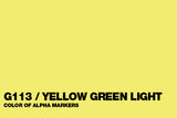 Alpha Brush G113 Yellow Green Light