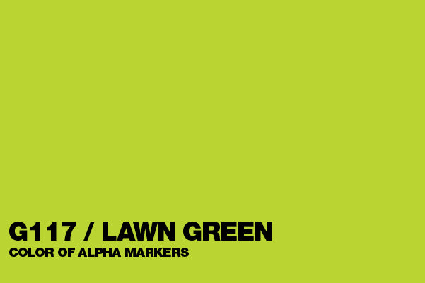 Alpha Design G117 Lawn Green