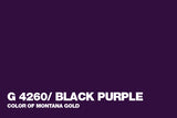 Gold Cans 4260 Black Purple 400ml