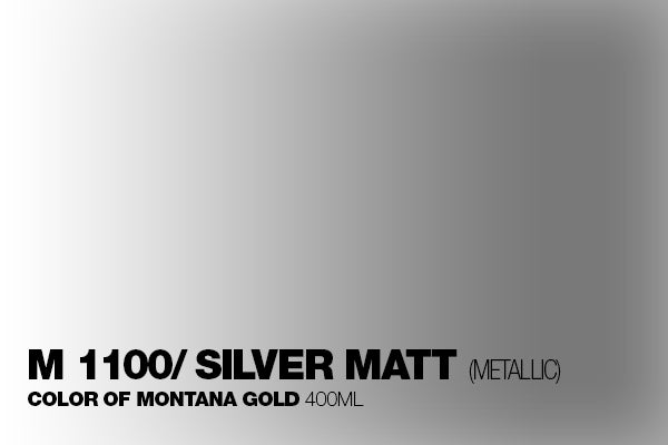 GLD - M1100 Silver Matt 400ml