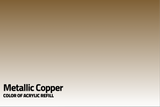 Filled Acrylic Marker - Metallic Copper