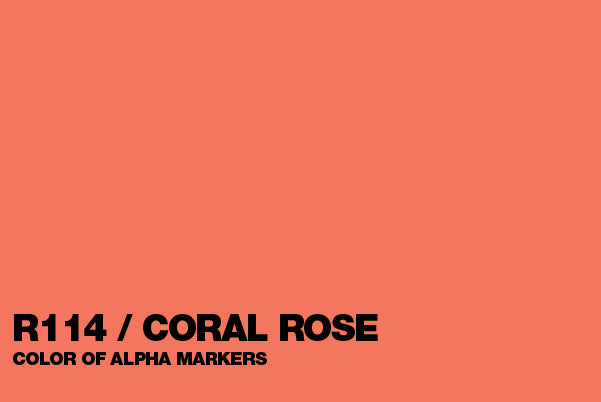 Alpha Brush R114 Coral Rose