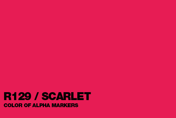 Alpha Brush R129 Scarlet