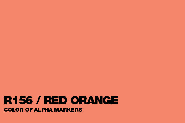 Alpha Design R156 Red Orange