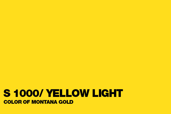 Gold Cans S1000 Shock Yellow Light 400ml