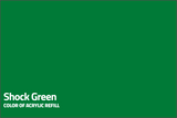 Filled Acrylic Marker - Sh. Green