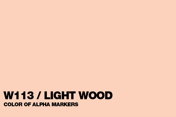 Alpha Design W113 Light Wood