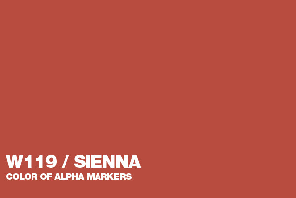 Alpha Brush W119 Sienna