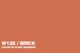 Alpha Brush W128 Brick