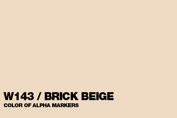 Alpha Design W143 Brick Beige