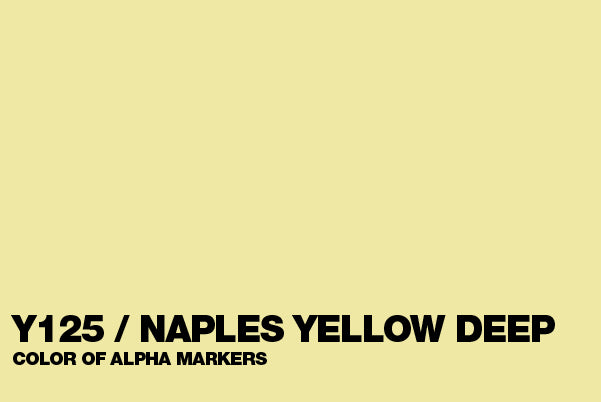Alpha Design Y125 Naples Yellow Deep