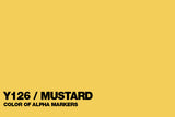 Alpha Brush Y126 Mustard