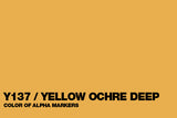 Alpha Brush Y137 Yellow Ochre Deep