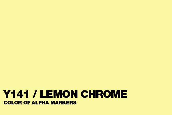 Alpha Brush Y141 Lemon Chrome