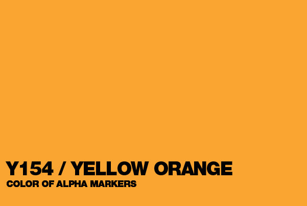 Alpha Design Y154 Yellow Orange